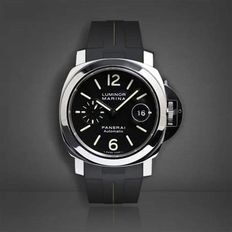 bracelet caoutchouc panerai luminor|Luminor Destro PAM01655 .